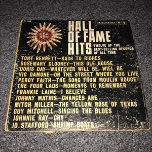 1959 Hall of Fame Hits Vinyl Record